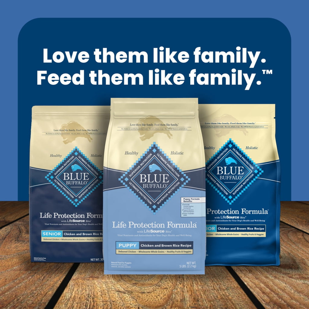 Blue Buffalo Life Protection Formula Puppy Dry Dog Food - Chicken & Brown Rice, 30 lbs
