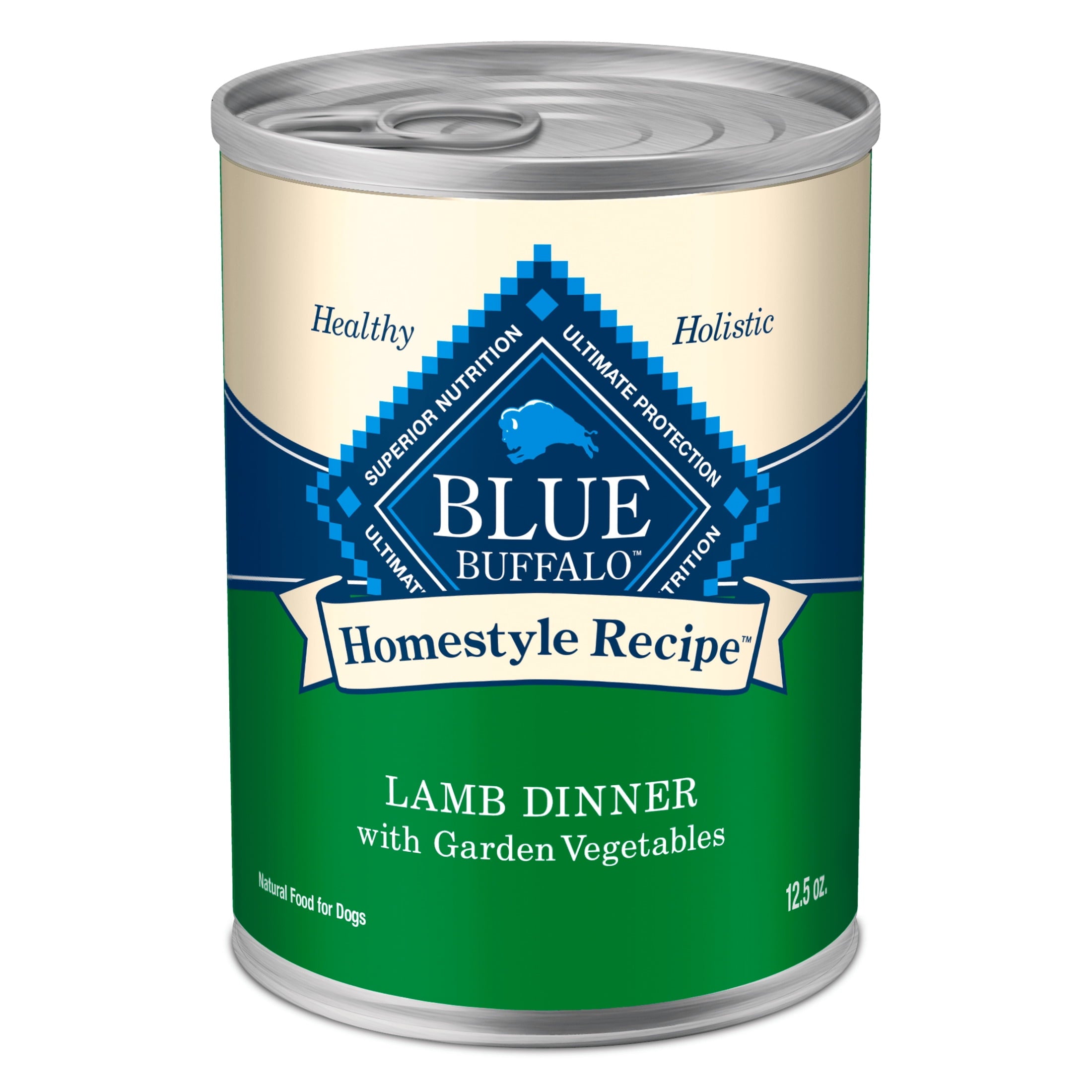 Blue Buffalo Homestyle Recipe Adult Wet Dog Food - Lamb Dinner, 12.5-oz. Can - 12-Pack