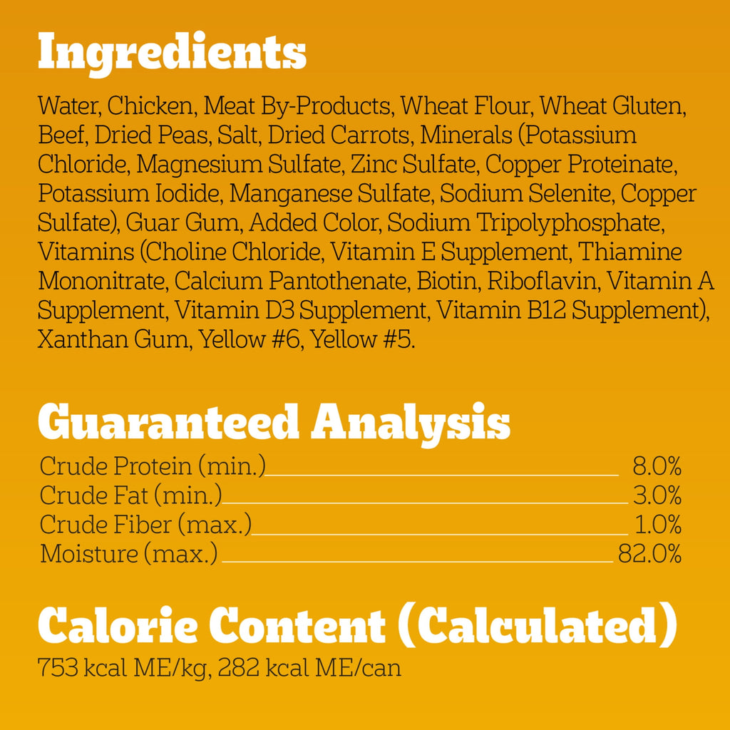 Pedigree Choice Cuts In Gravy Adult Soft Wet Dog Food Country Stew Flavor - 13.2 Oz Cans, 12 Count