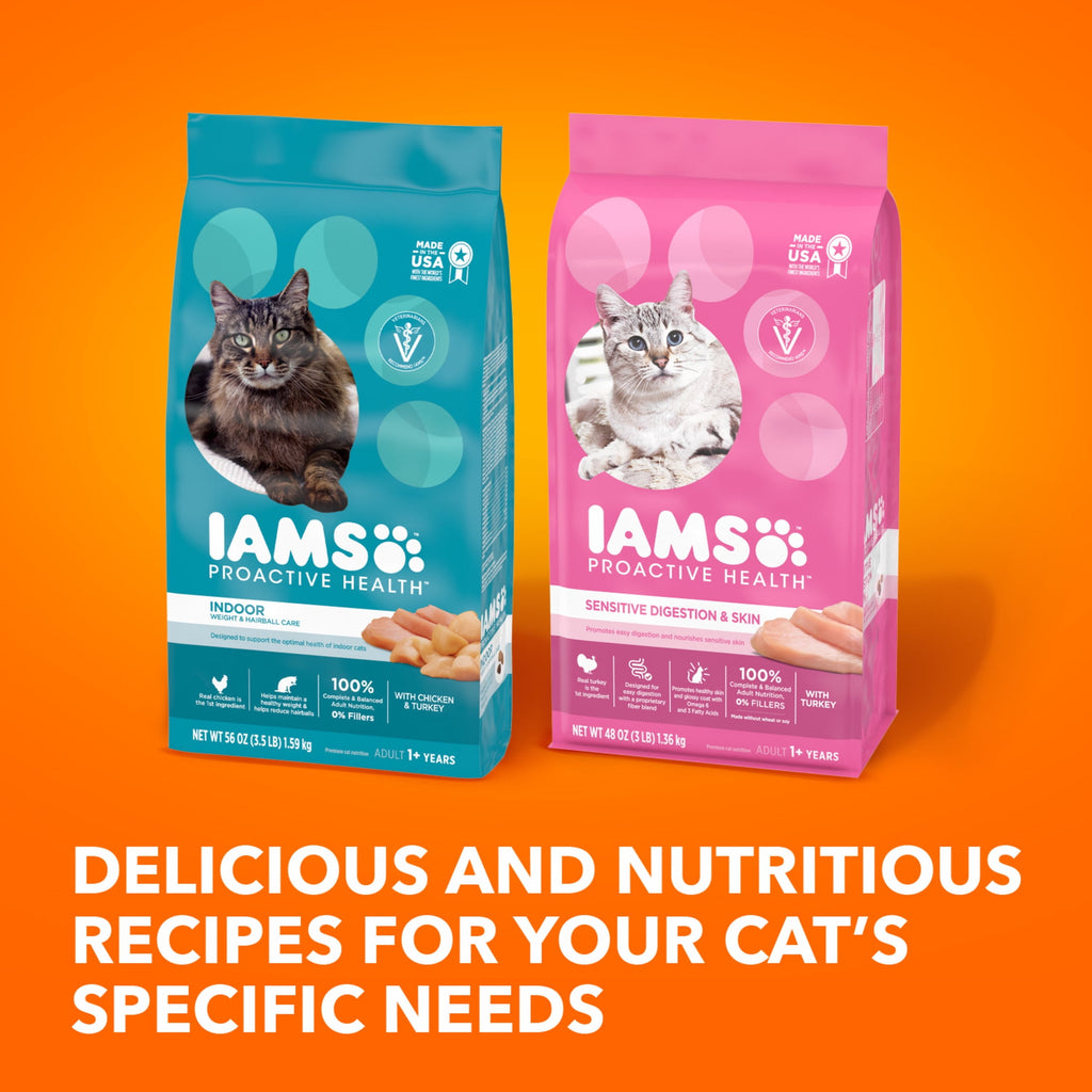 Iams Proactive Health Salmon Dry Cat Food - 3.5 lb Bag