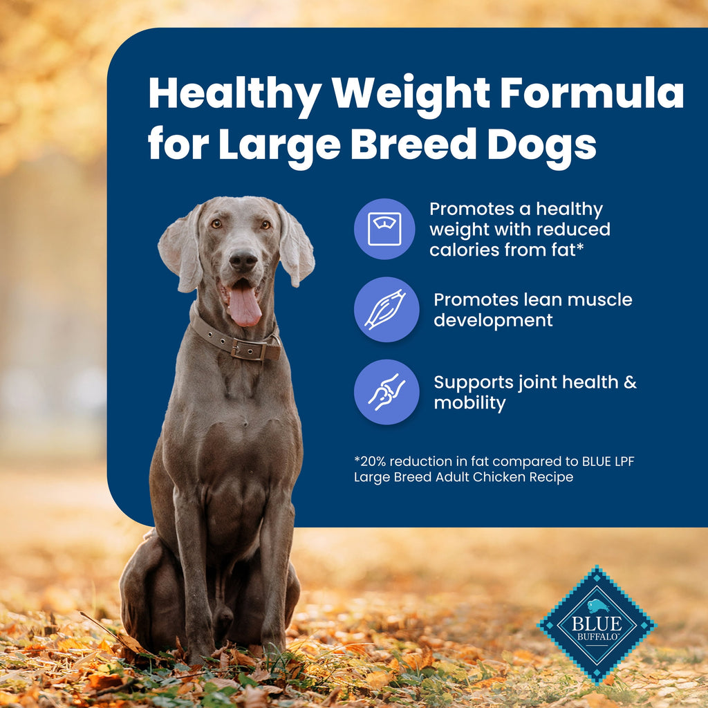 Blue Buffalo Life Protection Formula Weight Control Large Breed Dog Food - Chicken, 34lbs.