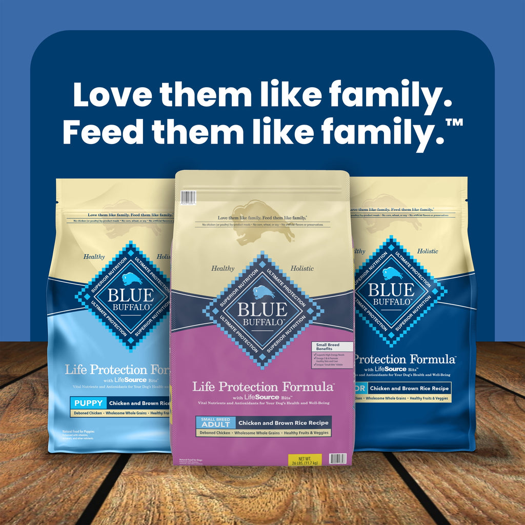 Blue Buffalo Life Protection Formula Small Breed Dry Dog Food Chicken & Brown Rice 5 lbs.