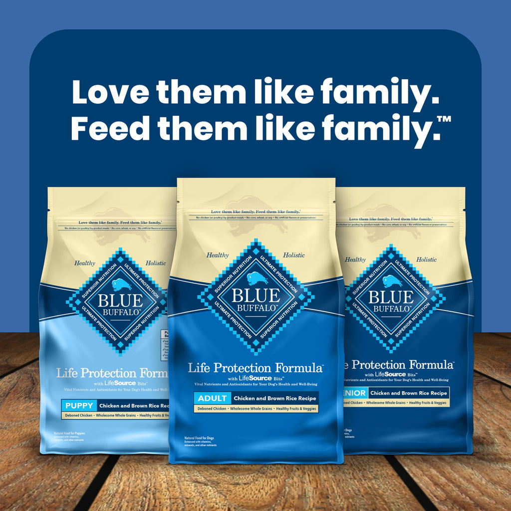 Blue Buffalo Life Protection Formula Large Breed Dry Puppy Food - Chicken & Rice, 15 lbs.