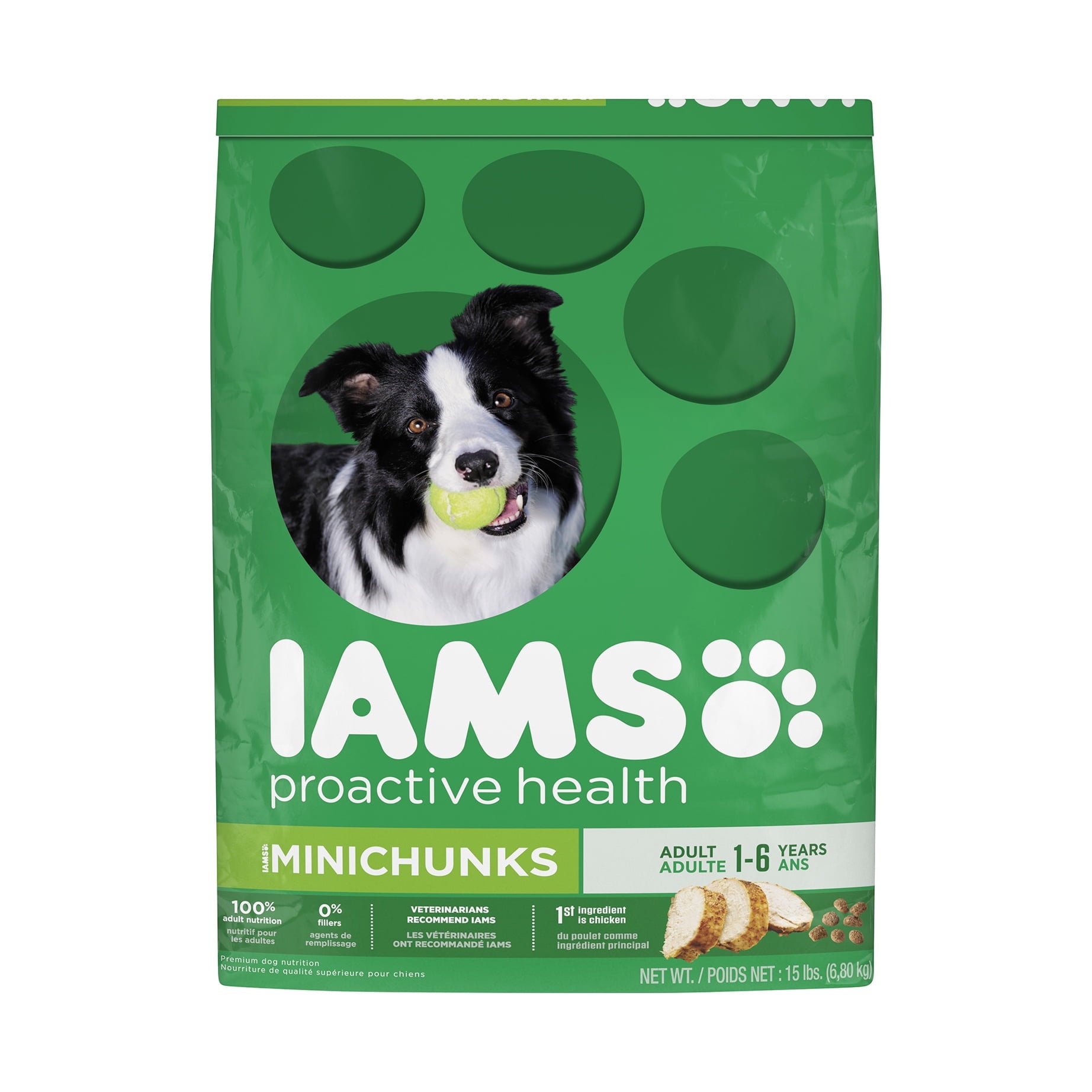 IAMS ProActive Health Adult Dog Mini Chunks Dog Food - 30 Lb.