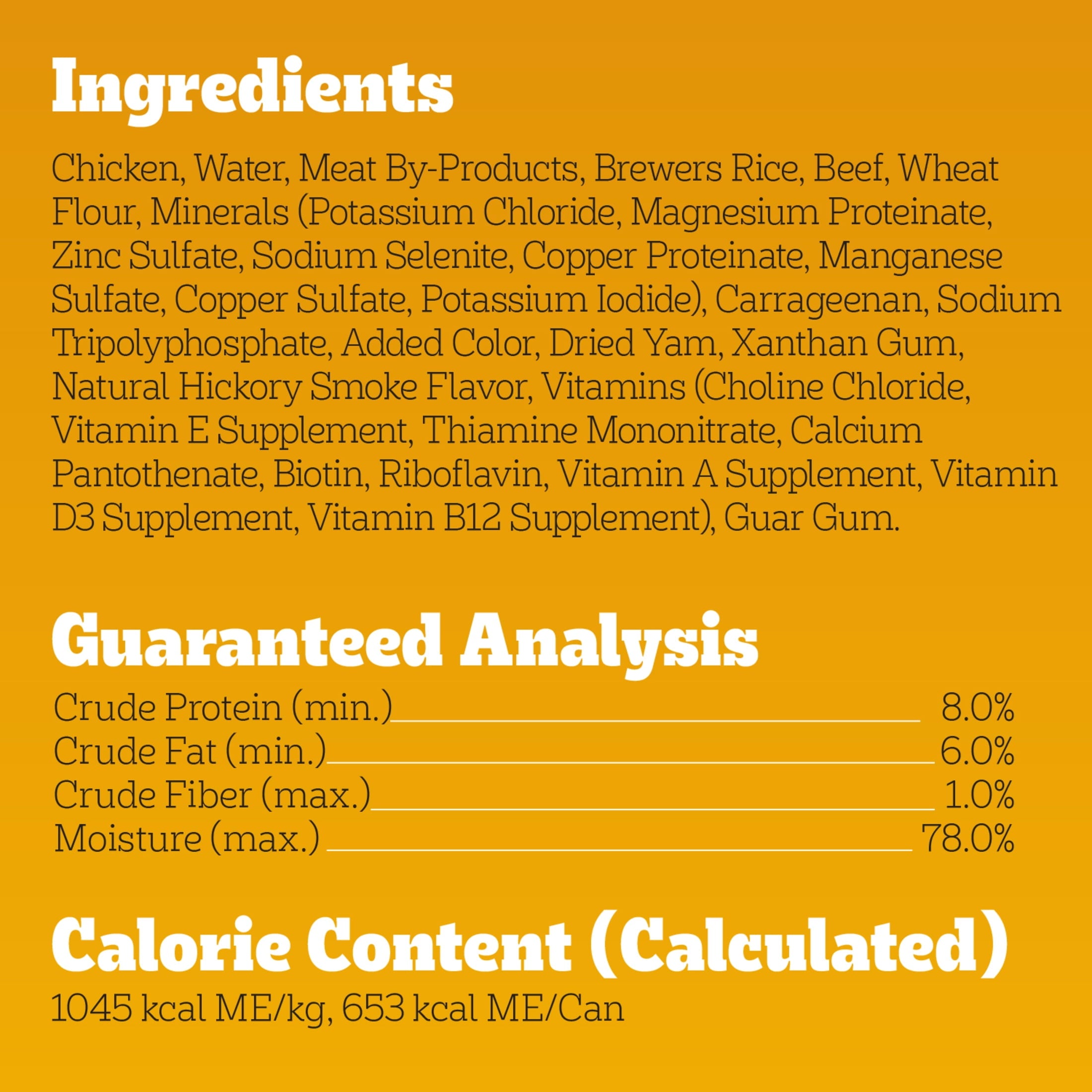 Pedigree Chopped Ground Dinner Soft Wet Dog Food With Beef - Canned Dog Food, 22 oz. Cans, 12 Count - 6-Pack