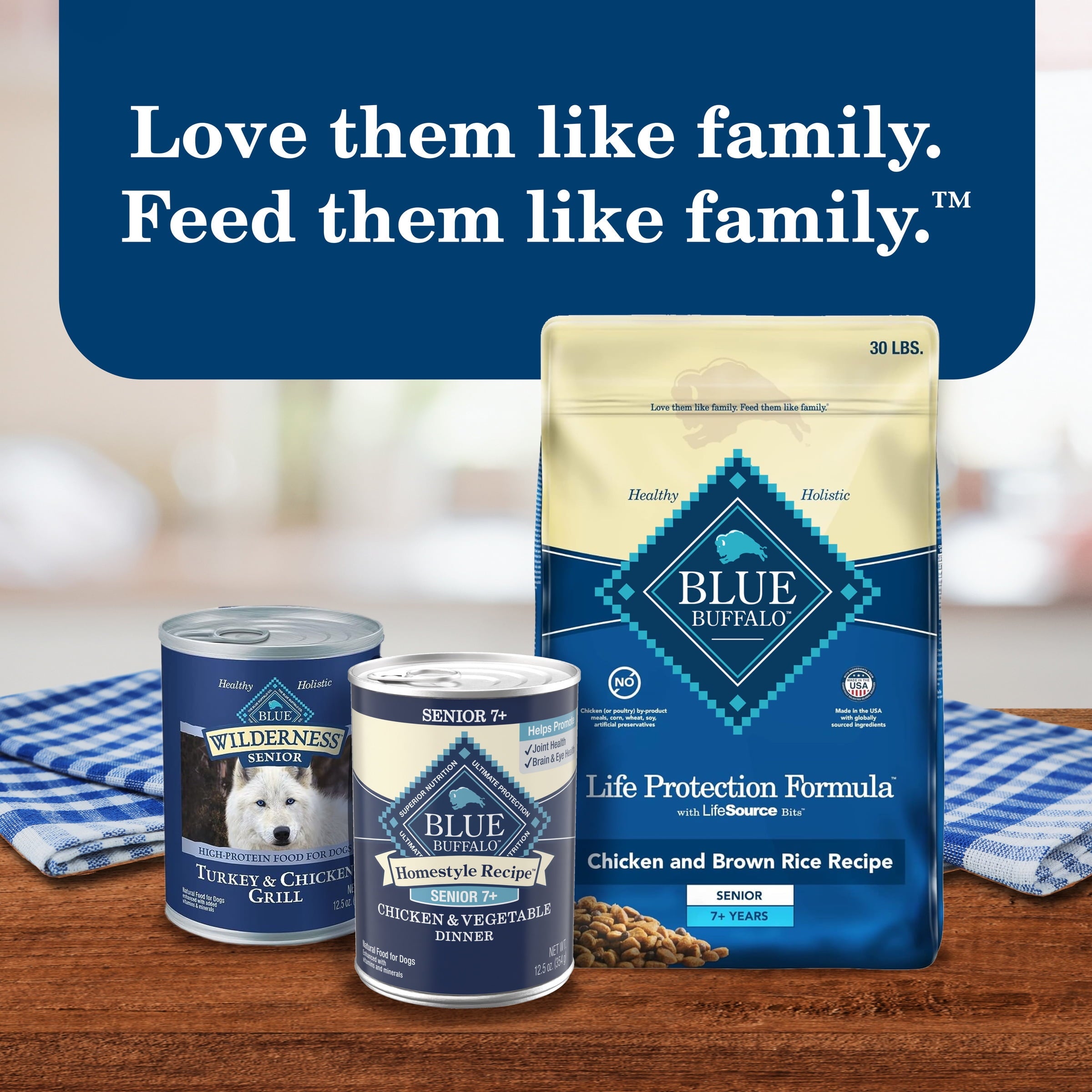 Blue Buffalo Homestyle Recipe Senior Wet Dog Food - Chicken Dinner, 12.5-oz. Can