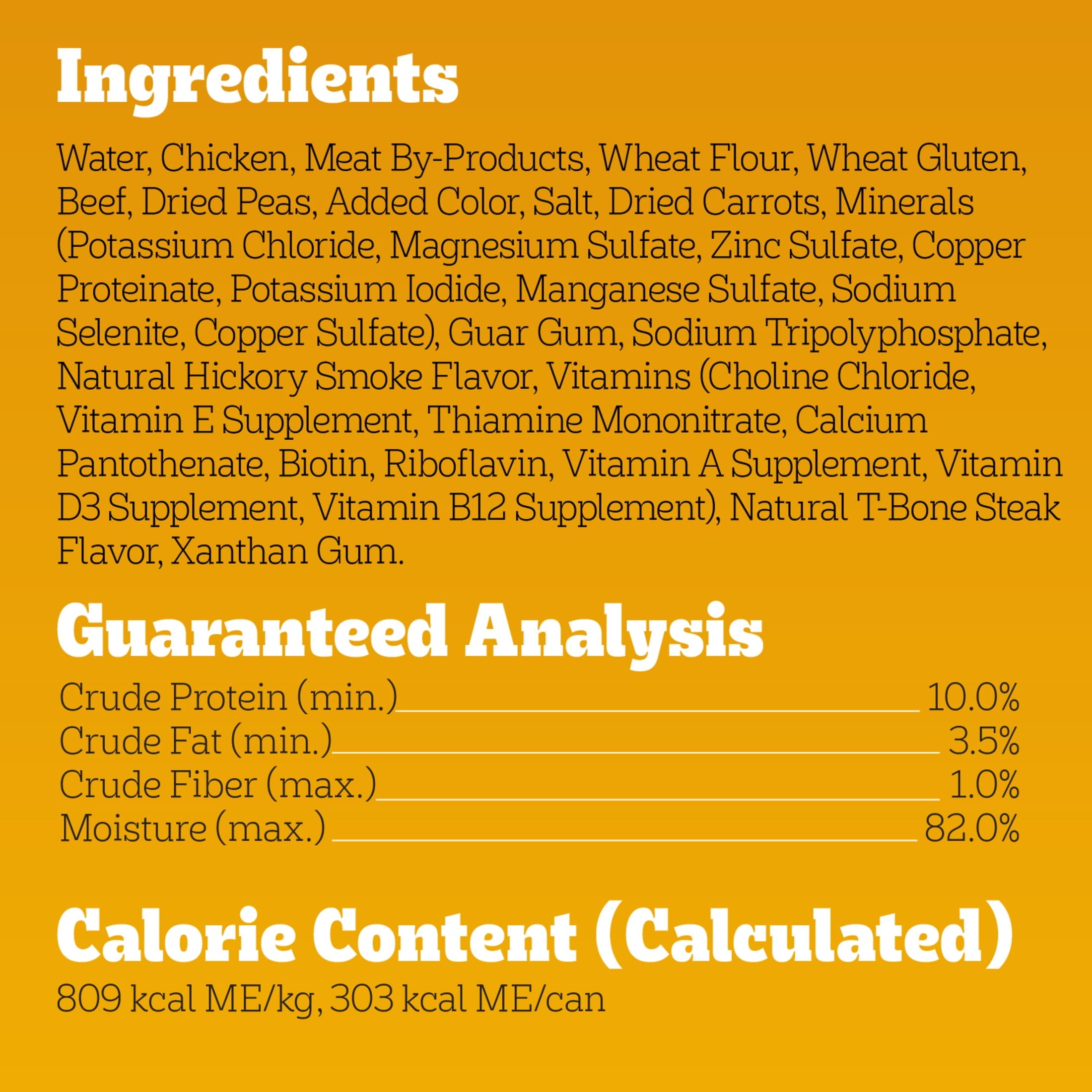 Pedigree Small Dog Tender Bites In Gravy Wet Dog Food - Steak & Vegetable Flavor, (12) 13.2 oz Cans
