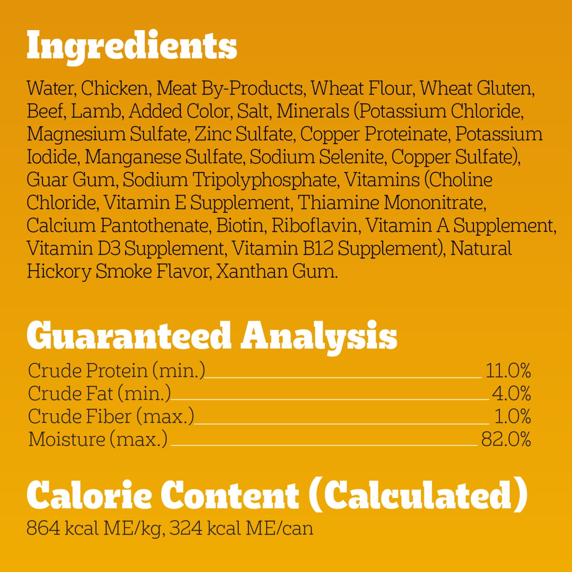 Pedigree High Protein Beef & Lamb flavor In Gravy Adult Soft Wet Dog Food - (12) 13.2 oz Cans