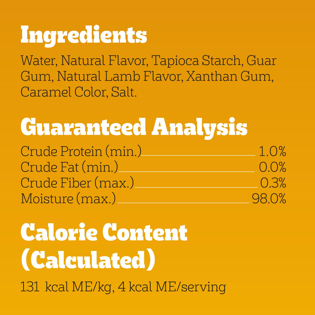 Pedigree Drizzlers Natural Lamb Flavor Savory Sauce Wet Dog - 2.1 oz Twin Pouch