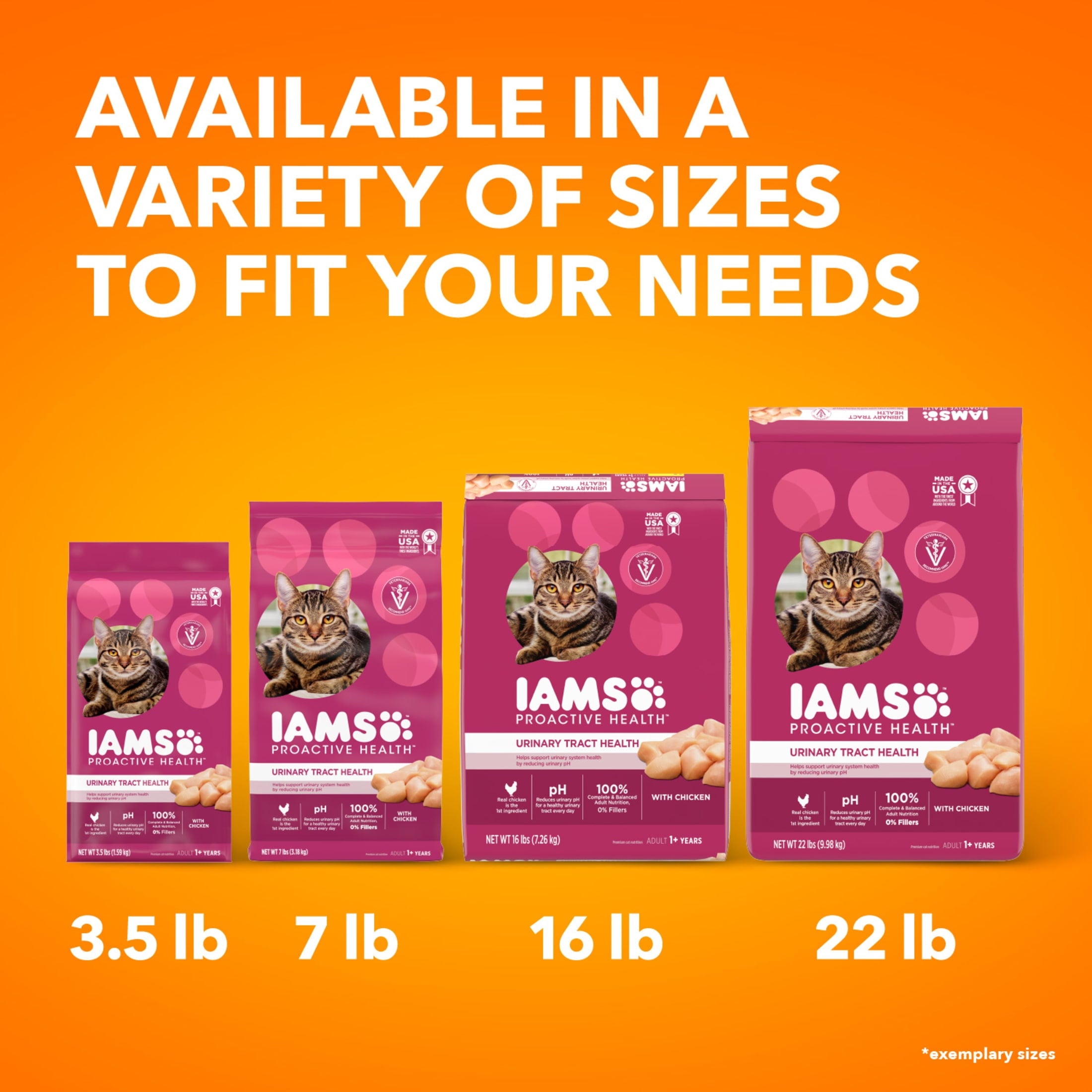 Iams Proactive Health Urinary Tract Health Chicken Dry Cat Food - 7 Lb Bag