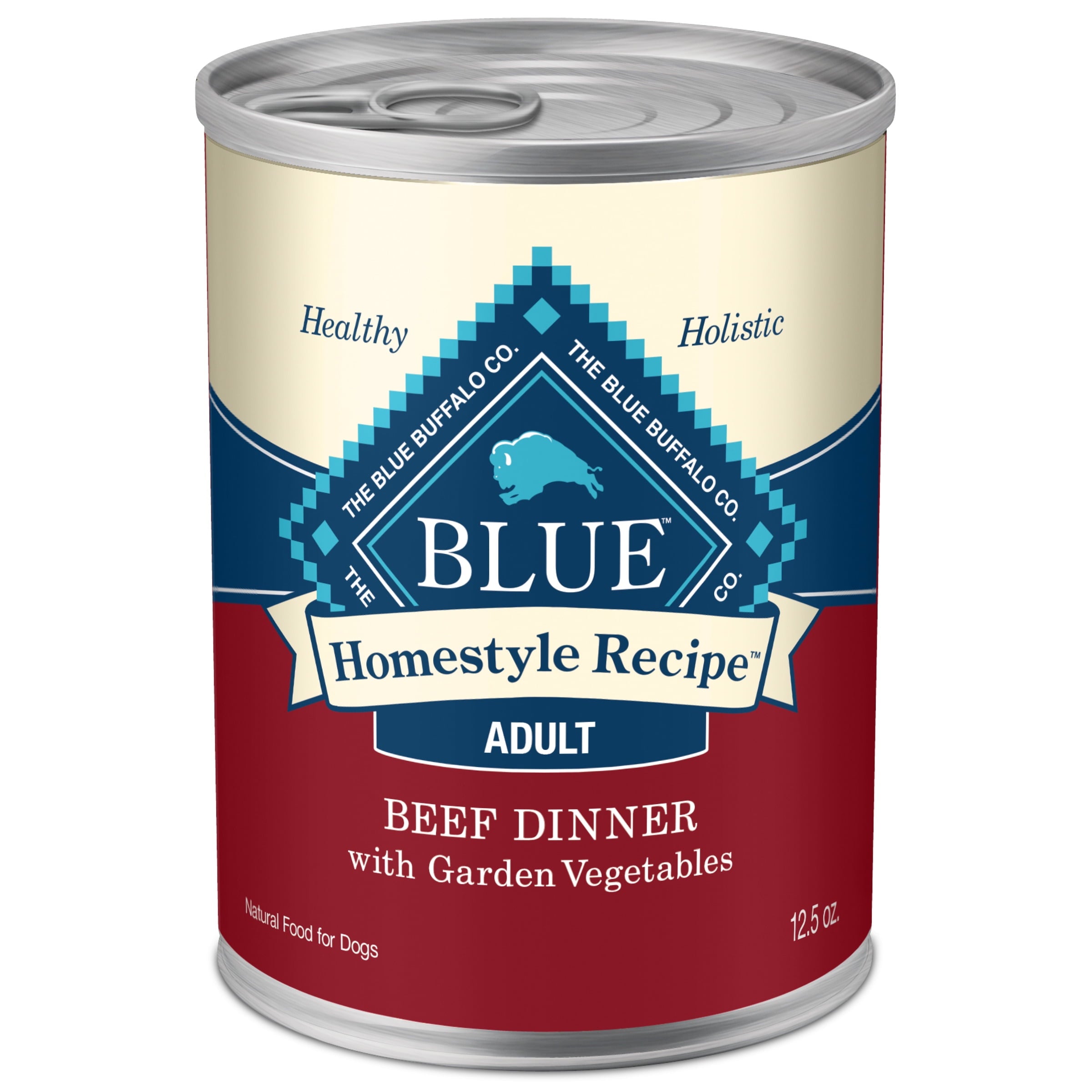 Blue Buffalo Homestyle Recipe Adult Wet Dog Food - Beef Dinner, 12.5-oz. Can - 6-Pack