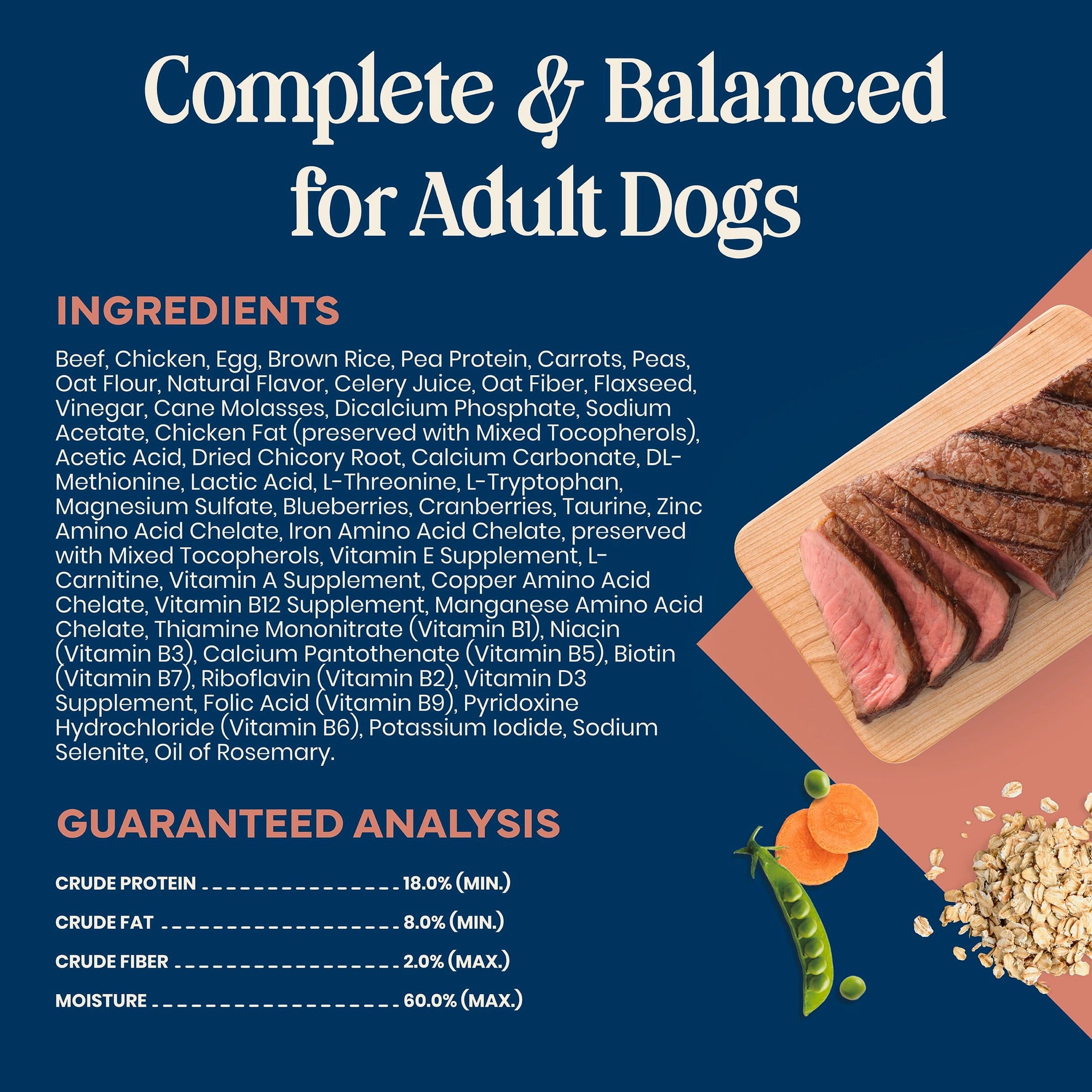 Blue Buffalo Love Made Fresh Dog Food - Refrigerated, Beef Meatball 1.5lb Pouch - 4-Pack