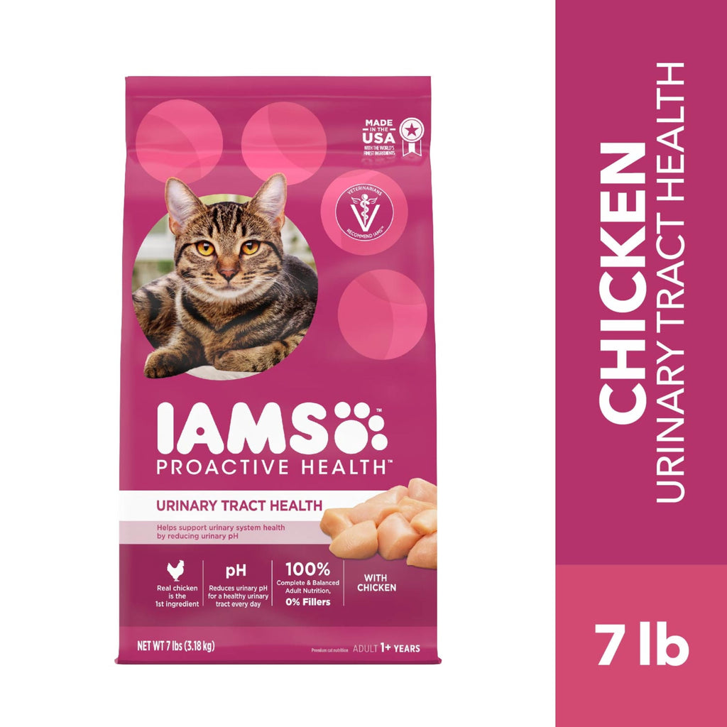 Iams Proactive Health Urinary Tract Health Chicken Dry Cat Food - 7 Lb Bag